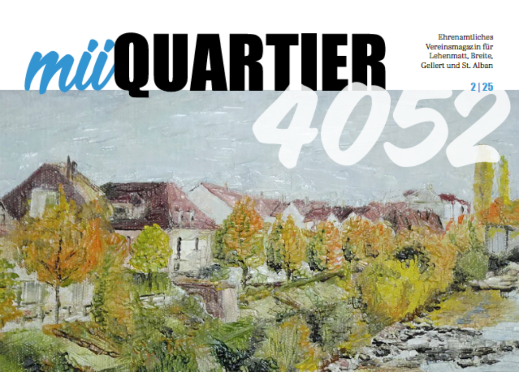 Unser Auftritt im «Mii Quartier» Magazin